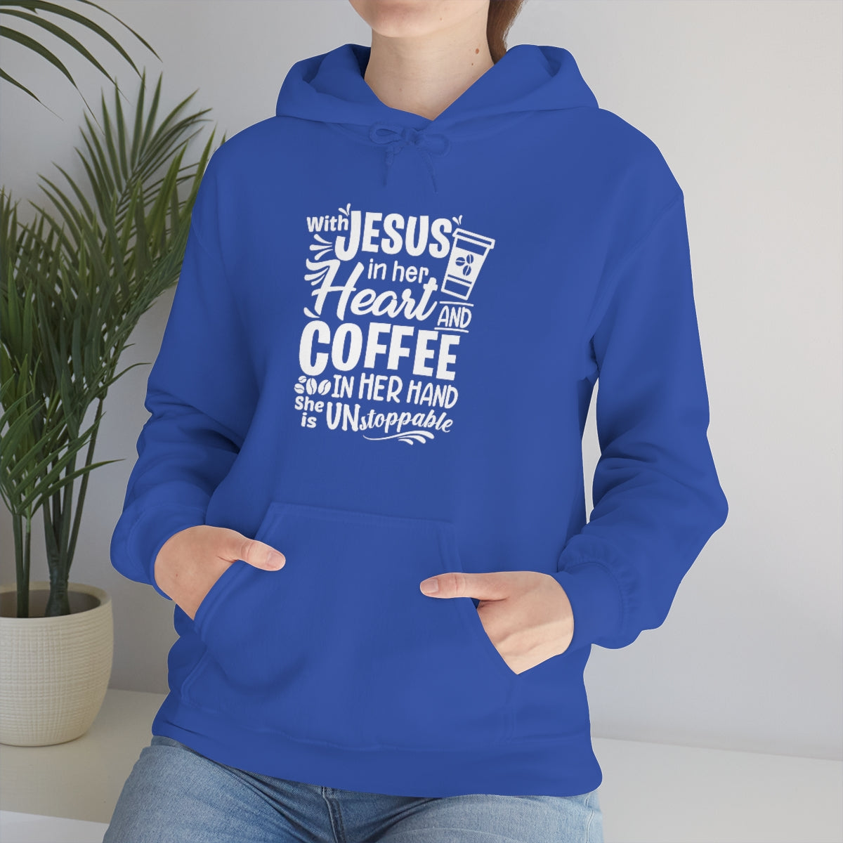 Jesus and Coffee Hooded Sweatshirt