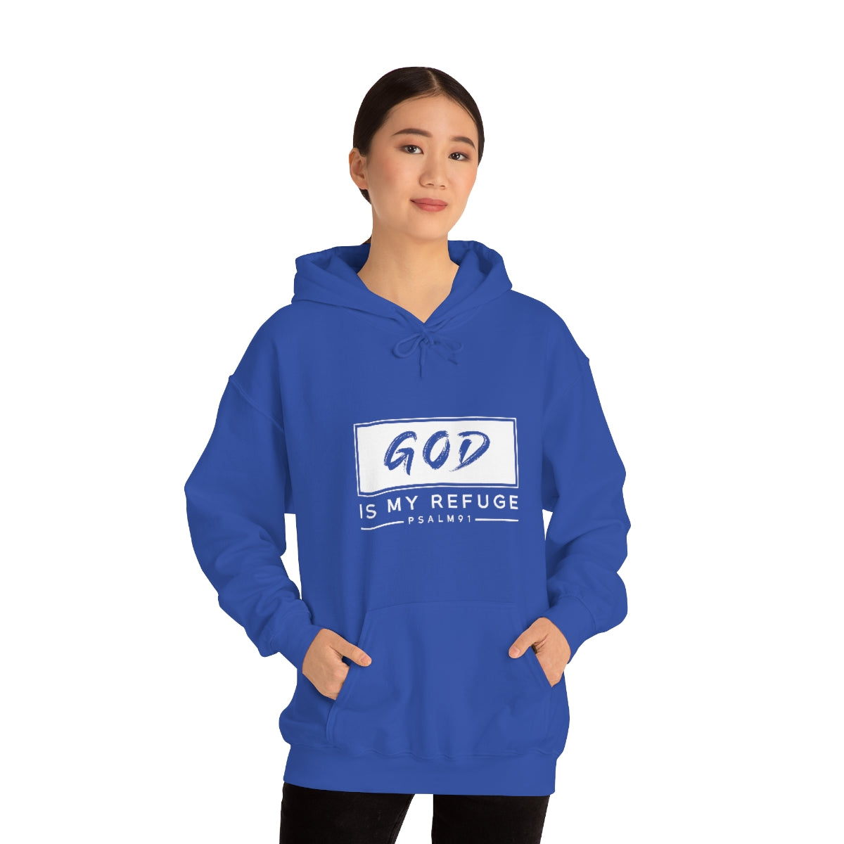 Hooded Sweatshirt GOD is my Refuge