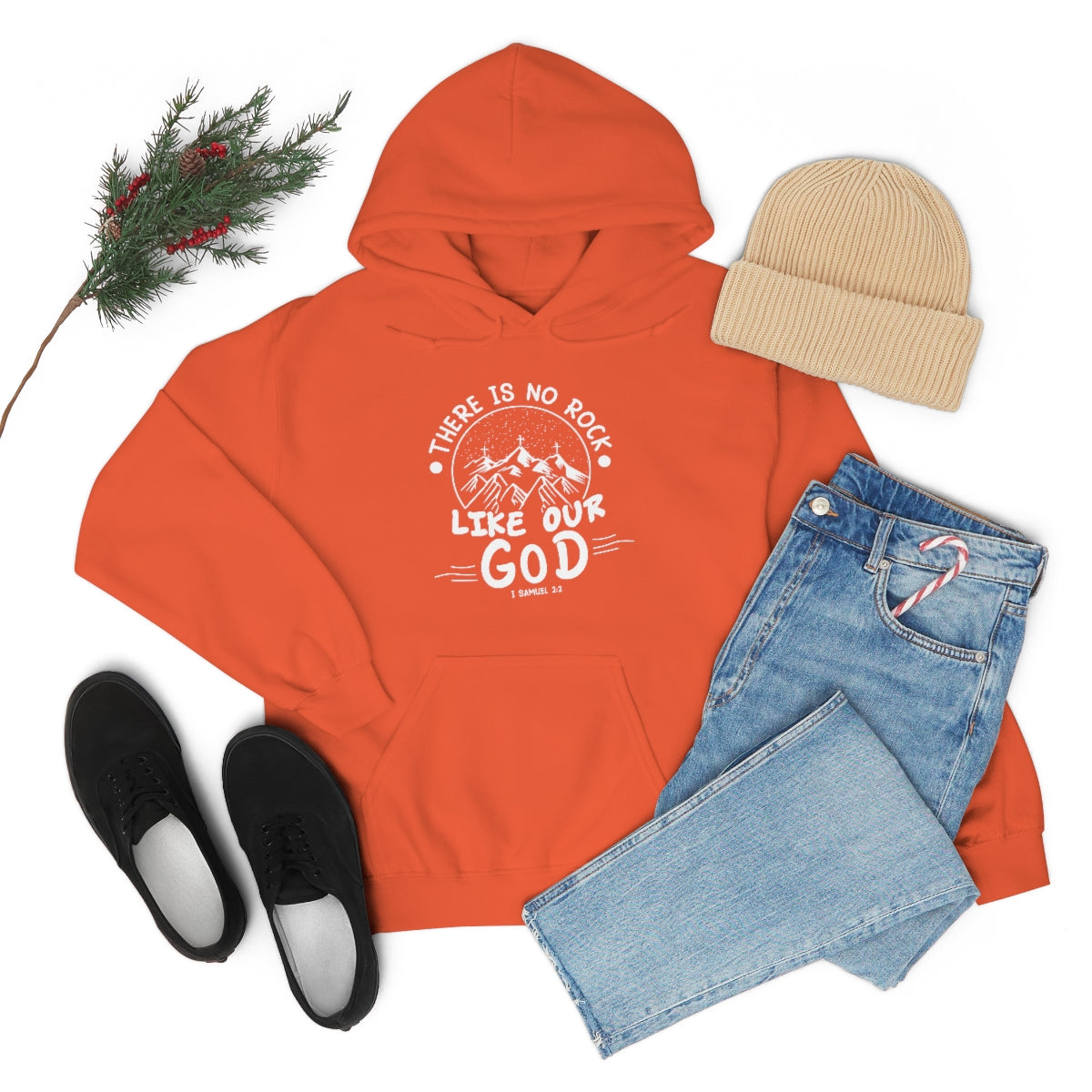 1Samuel 2:2 Hooded Sweatshirt