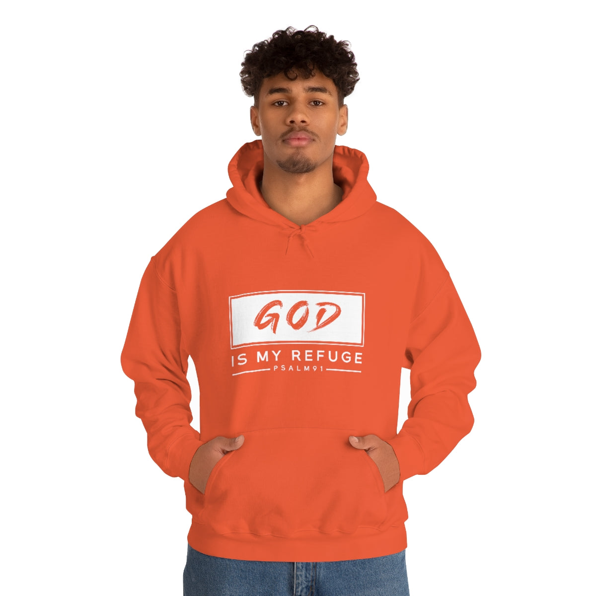 Hooded Sweatshirt GOD is my Refuge