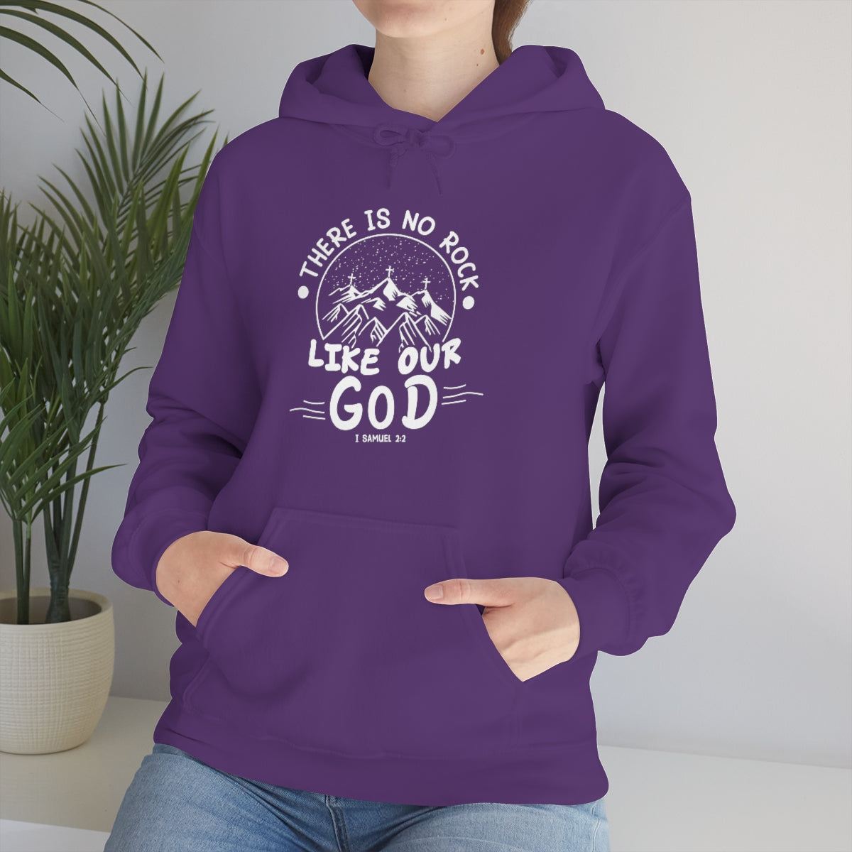 1Samuel 2:2 Hooded Sweatshirt