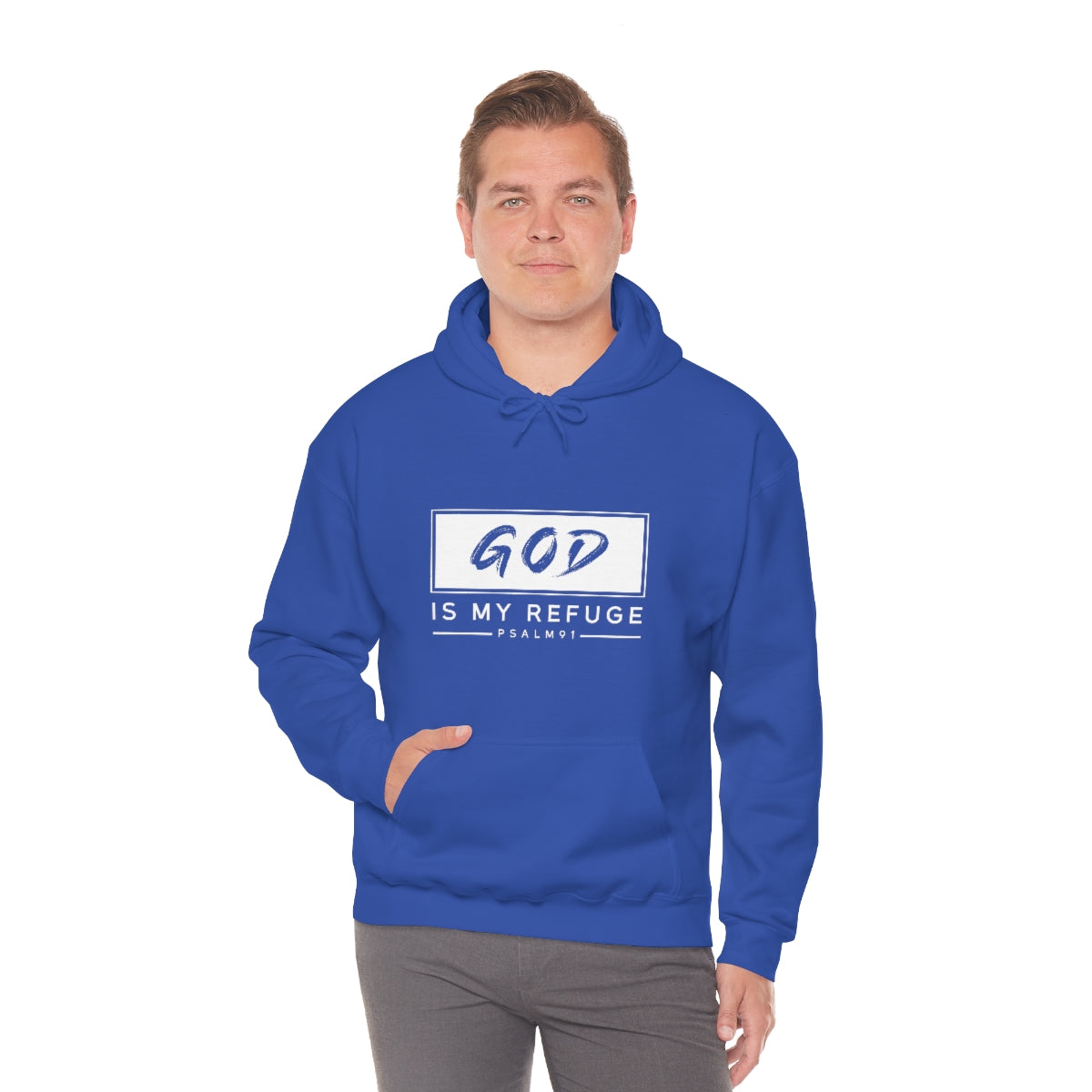 Hooded Sweatshirt GOD is my Refuge