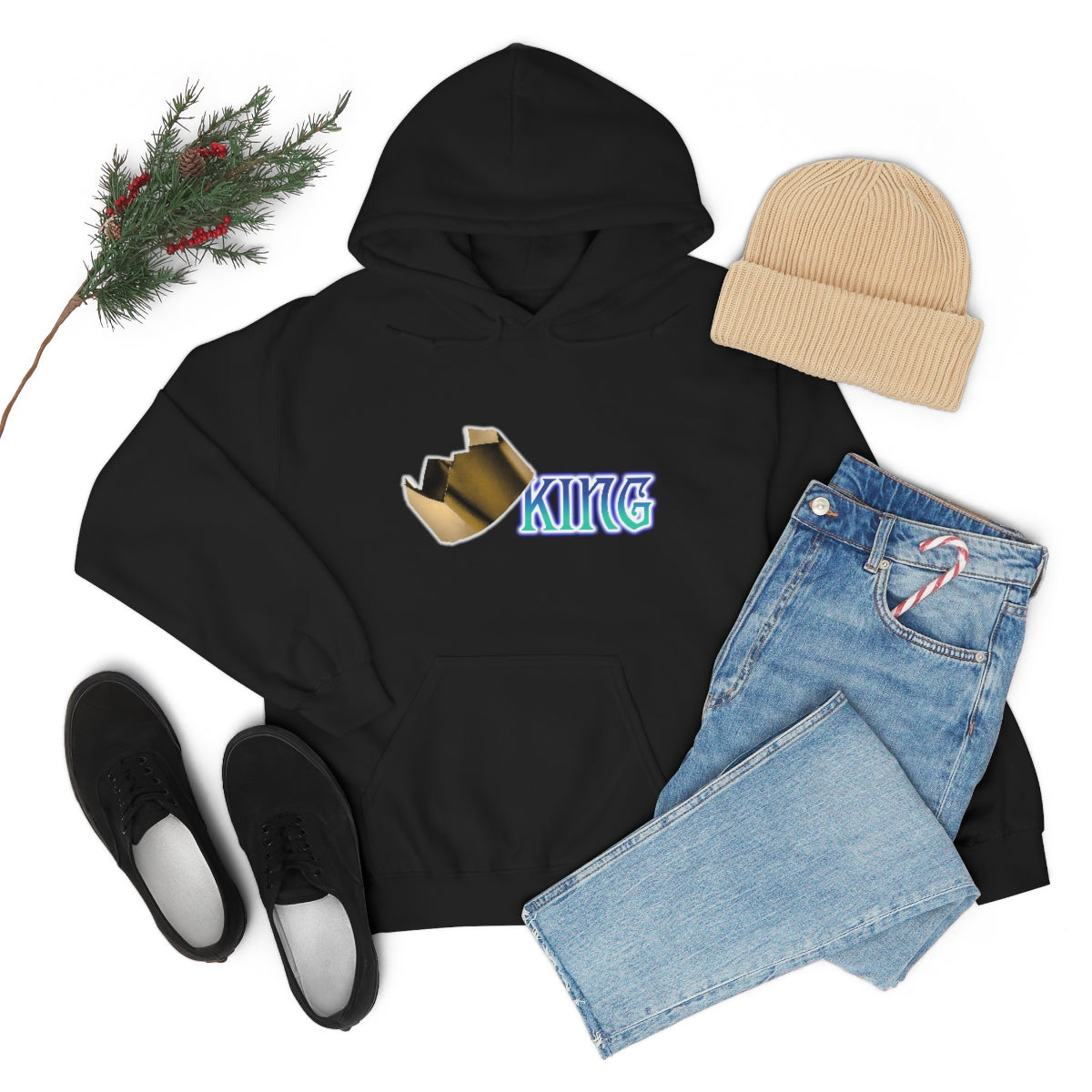 King Jesus Hooded Sweatshirt