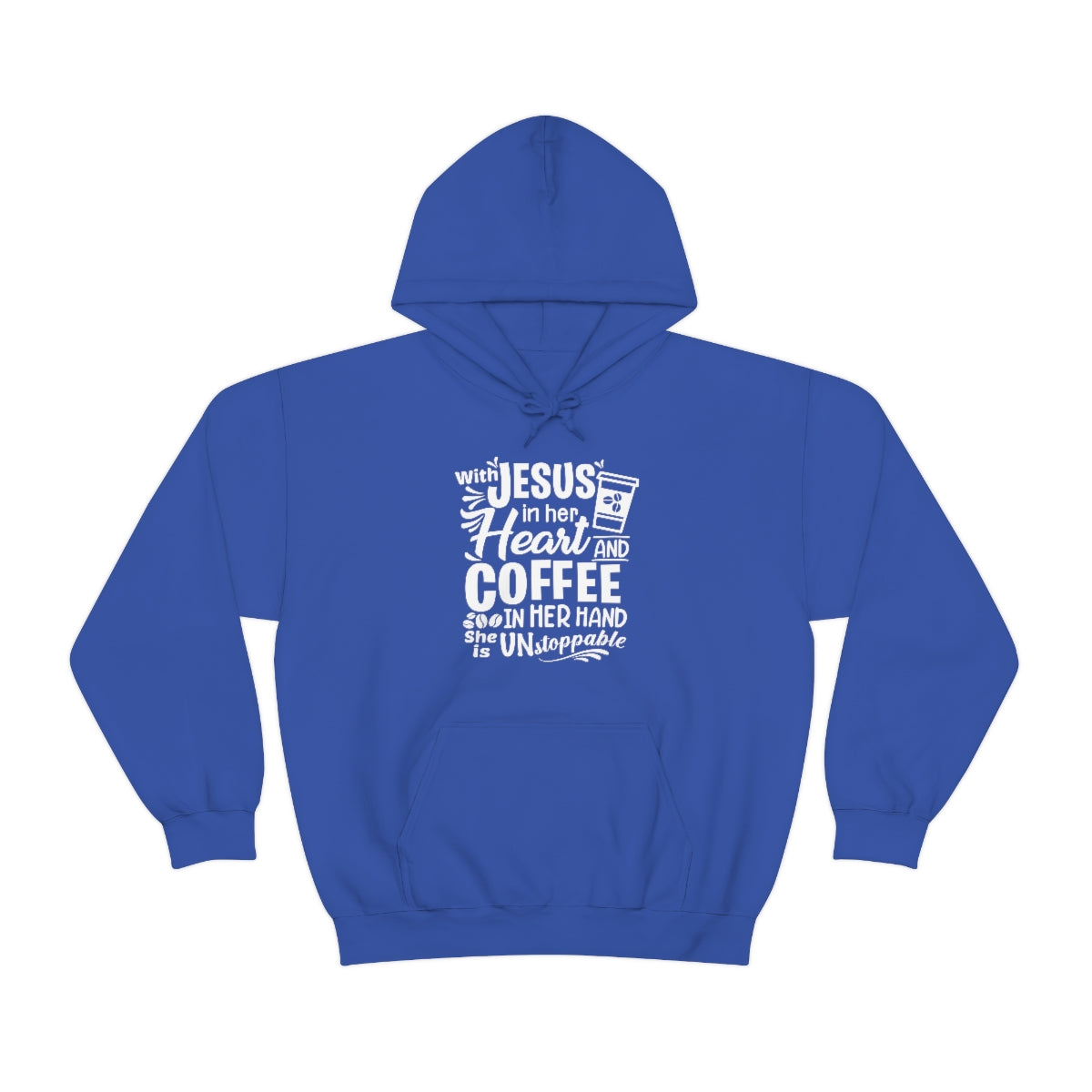 Jesus and Coffee Hooded Sweatshirt