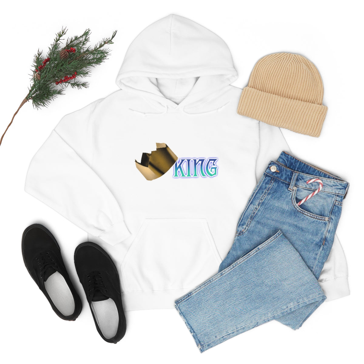 King Jesus Hooded Sweatshirt