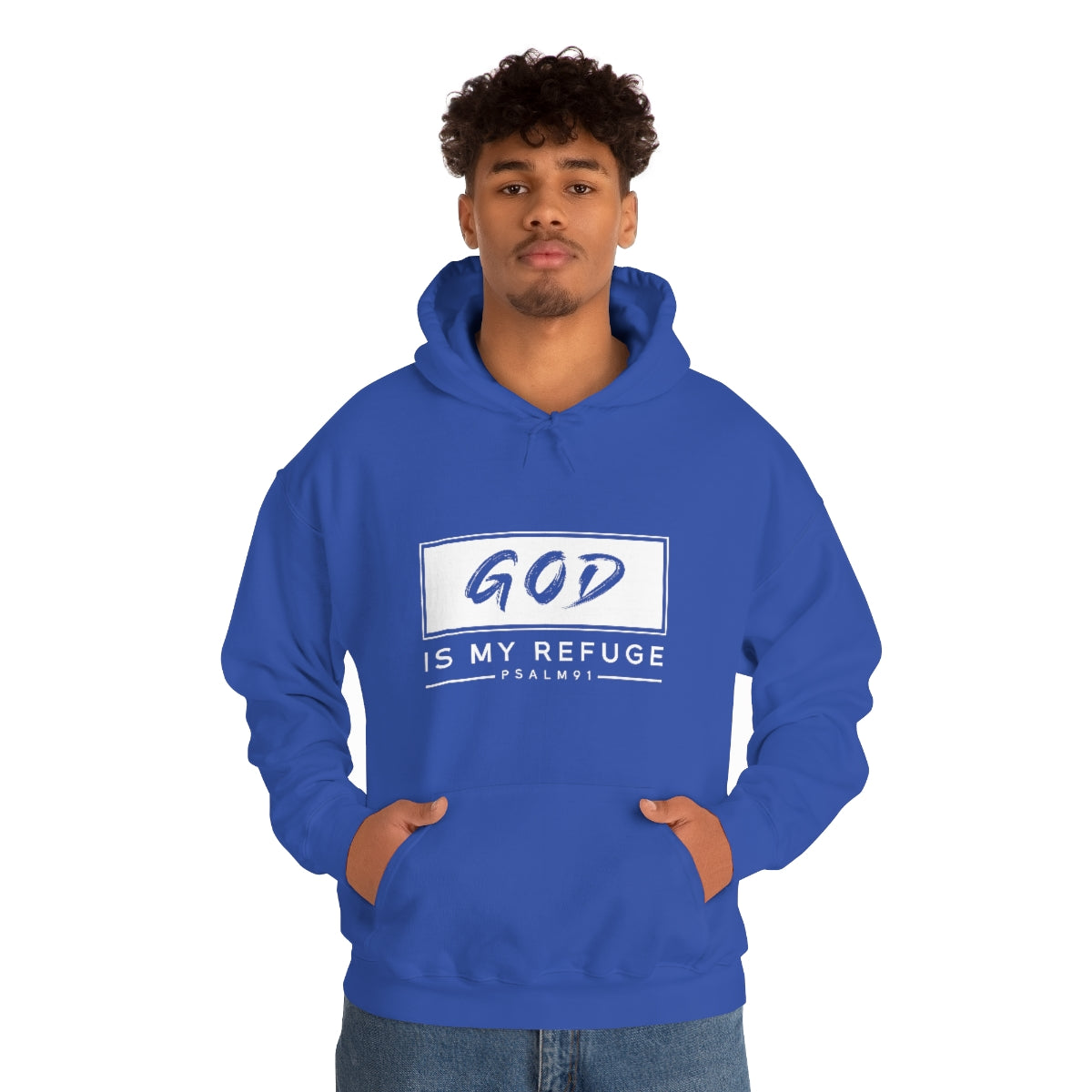 Hooded Sweatshirt GOD is my Refuge