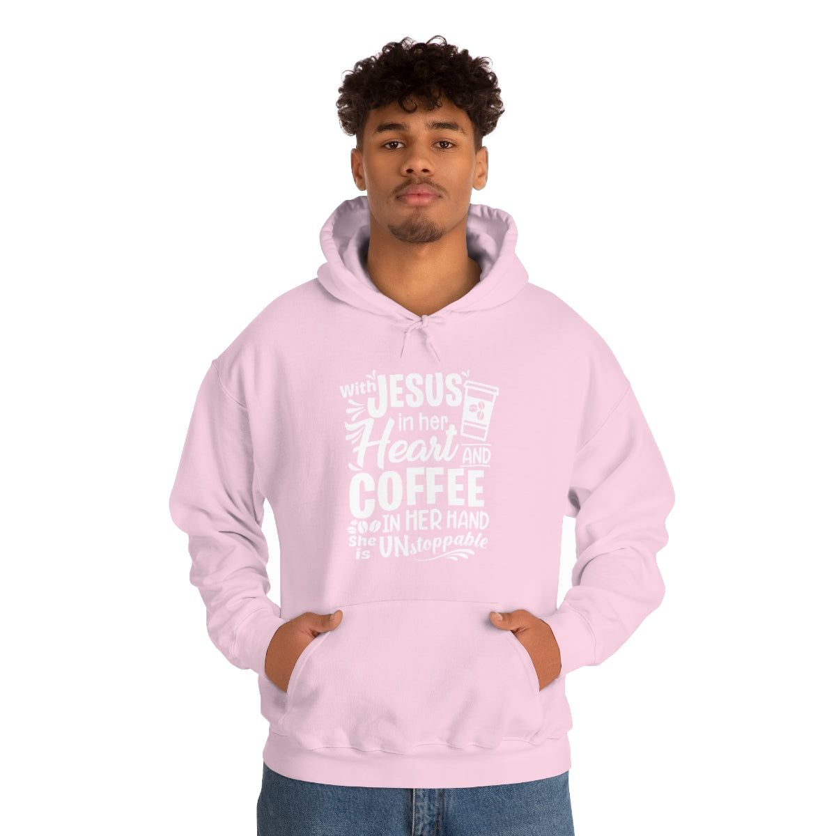 Jesus and Coffee Hooded Sweatshirt